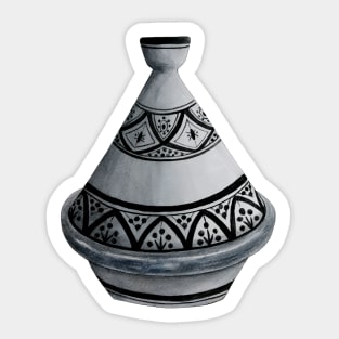 Watercolor Moroccan Tajine Sticker